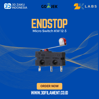 ZKLabs Endstop Micro Switch KW 12-3 with Wheel